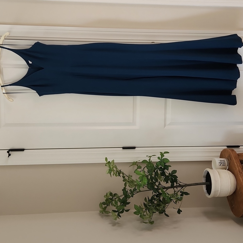 Dress the Population Deep Blue Maxi Dress
